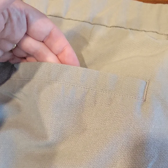 Nike Tan Flat Front Bermuda Shorts - Picture 8 of 9